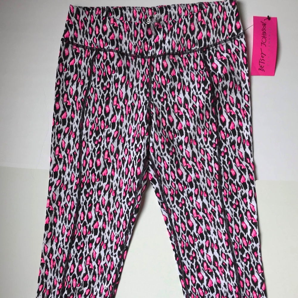 Betsy Johnson Chetah Print Leggings